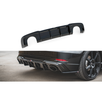 Maxtondesign Diffusor V.2 für Audi RS3 8V.2 Facelift schwarz hochglanz