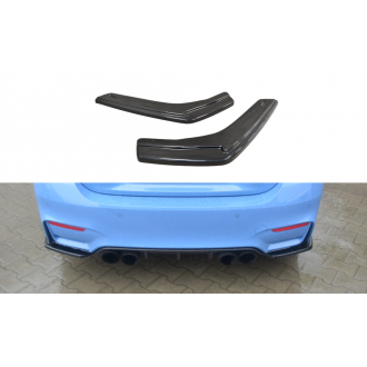 Maxtondesign Diffusor Erweiterung li/re für BMW 4er F82 M4 schwarz hochglanz