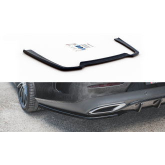Maxtondesign Diffusor für Mercedes Benz CLS-Klasse C257 AMG-Paket CUP-Erweiterung schwarz hochglanz