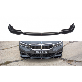 Maxtondesign Frontlippe für BMW 3er G20 mit M-Paket schwarz hochglanz
