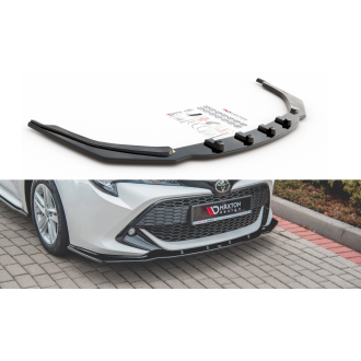 Maxtondesign Frontlippe V.1 für Toyota Corolla XII Kombi/Schrägheck schwarz hochglanz