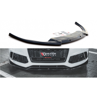 Maxtondesign Frontlippe V.4 für Audi RS6 C7 schwarz hochglanz