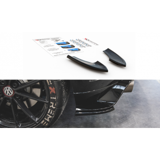 Maxtondesign Diffusor Erweiterung li/re für Volkswagen Golf MK7|Golf 7 TCR schwarz hochglanz