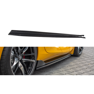 Maxtondesign Seitenschweller V.1 für Toyota Supra MK5 schwarz hochglanz