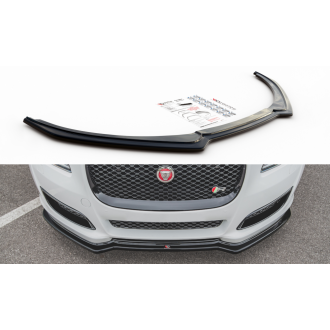 Maxtondesign Frontlippe für Jaguar XJ X351 Facelift schwarz hochglanz