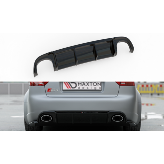 Maxtondesign Diffusor für Audi RS4 B7 schwarz hochglanz