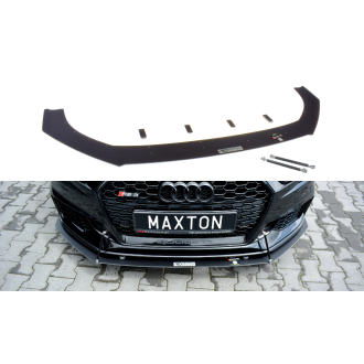 Maxtondesign Frontlippe V.1 für Audi RS3 8V.2 Facelift Racing schwarz