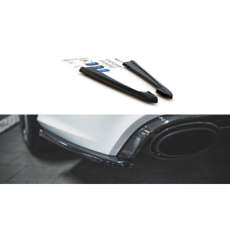 Maxtondesign Diffusor Erweiterung li/re für Audi RS6 C7 schwarz hochglanz