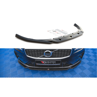Maxtondesign Frontlippe für Volvo S60 MK3 R-Design schwarz hochglanz