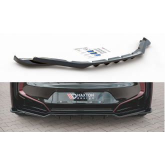 Maxtondesign Diffusor Mit Balken für BMW i8 schwarz hochglanz