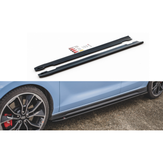 Maxtondesign Seitenschweller V.4 für Hyundai I30N MK3 Schrägheck schwarz hochglanz