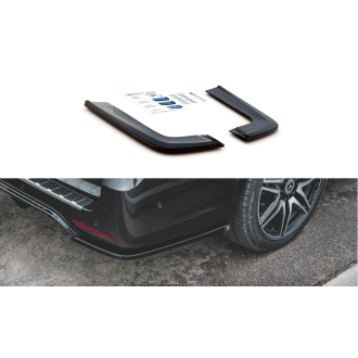 Maxtondesign Diffusor Erweiterung li/re für Mercedes Benz V-Klasse W447 AMG-Paket Facelift schwarz hochglanz