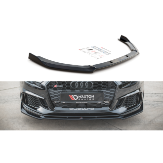 Maxtondesign Frontlippe V.3 für Audi RS3 8V.2 Facelift schwarz hochglanz