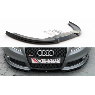Maxtondesign Frontlippe V.1 für Audi RS4 B7 schwarz hochglanz