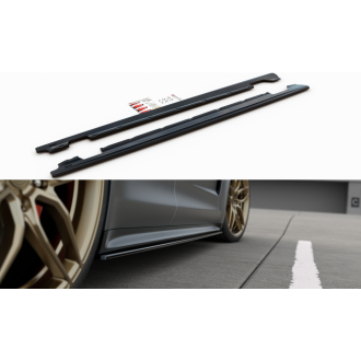 Maxtondesign Seitenschweller für Porsche Panamera 971 Turbo|GTS schwarz hochglanz