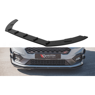 Maxtondesign Frontlippe für Ford Fiesta MK8 ST|ST-Line Racing schwarz