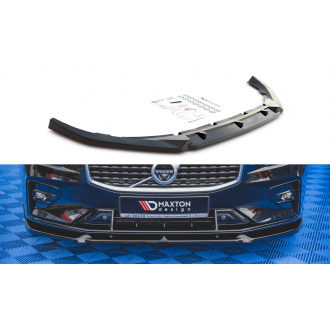 Maxtondesign Frontlippe V.1 für Volvo S60 MK3 R-Design schwarz hochglanz