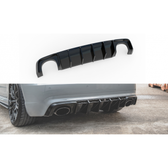 Maxtondesign Diffusor für Audi RS3 8V schwarz hochglanz