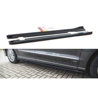 Maxtondesign Seitenschweller für Ford S-Max MK2 Facelift schwarz hochglanz