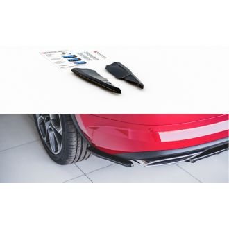 Maxtondesign Diffusor Erweiterung li/re für Skoda Kodiaq RS schwarz hochglanz