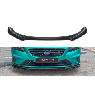 Maxtondesign Frontlippe für Volvo V40 R-Design schwarz hochglanz