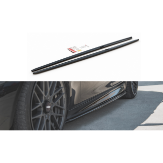 Maxtondesign Seitenschweller für BMW 5er F10|F11 mit M-Paket schwarz hochglanz