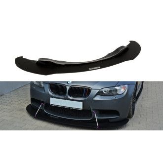 Maxtondesign Frontlippe für BMW 3er E92|E93 M3 Vorfacelift Racing schwarz hochglanz