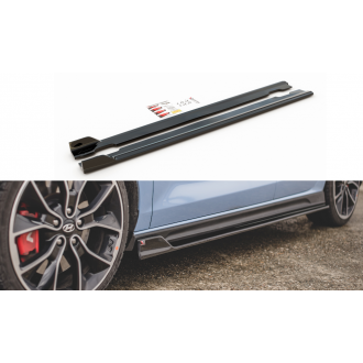 Maxtondesign Seitenschweller V.5 für Hyundai I30N MK3 Schrägheck schwarz hochglanz