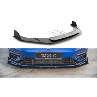 Maxtondesign Frontlippe V.2 für Volkswagen Golf MK7|Golf 7 R Facelift Racing schwarz