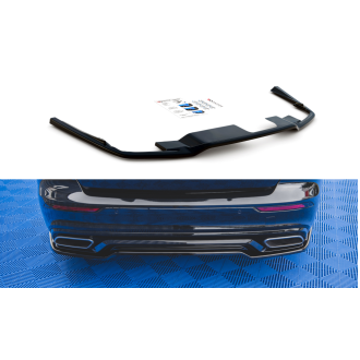Maxtondesign Diffusor für Volvo S60 MK3 R-Design schwarz hochglanz