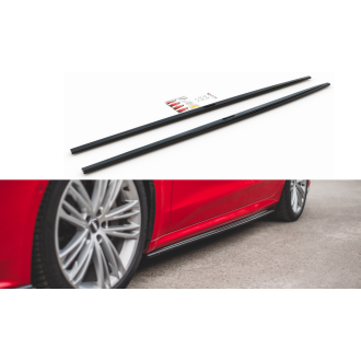 Maxtondesign Seitenschweller für Audi A7 C8 S-Line schwarz hochglanz