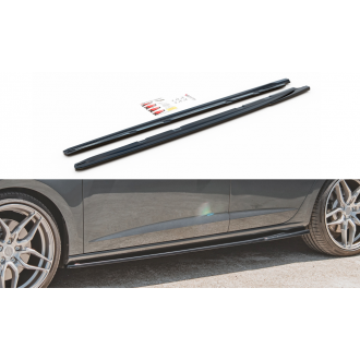 Maxtondesign Seitenschweller V.5 für SEAT Leon MK3 Cupra|FR Facelift schwarz hochglanz