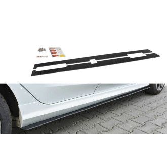 Maxtondesign Seitenschweller für Ford Fiesta MK8 ST|ST-Line Racing schwarz hochglanz