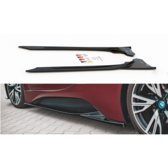 Maxtondesign Seitenschweller für BMW i8 schwarz hochglanz