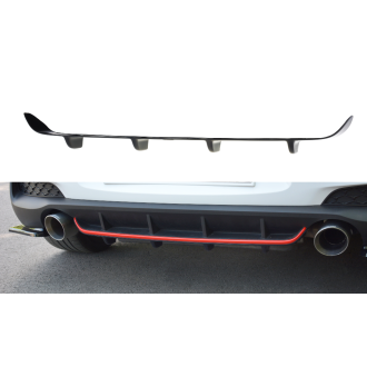 Maxtondesign Diffusor für Hyundai I30N MK3 Schrägheck schwarz hochglanz