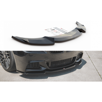 Maxtondesign Frontlippe V.3 für BMW 5er F10|F11 mit M-Paket schwarz hochglanz