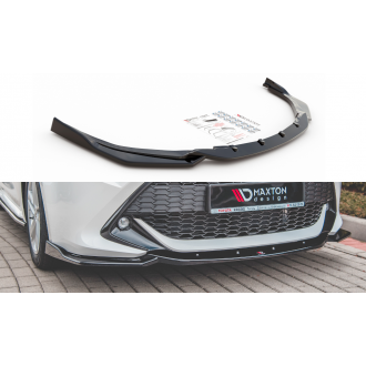 Maxtondesign Frontlippe für Toyota Corolla XII Kombi/Schrägheck schwarz hochglanz
