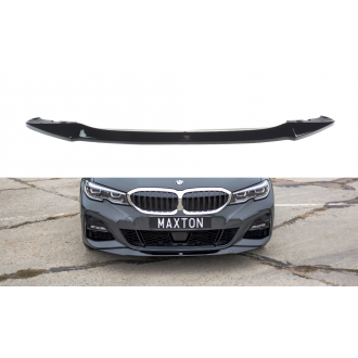 Maxtondesign Frontlippe V.1 für BMW 3er G20 mit M-Paket schwarz hochglanz