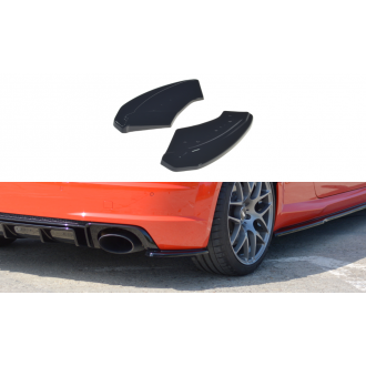 Maxtondesign Diffusor Erweiterung li/re für Audi TTRS 8S schwarz hochglanz