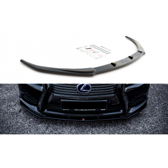 Maxtondesign Frontlippe für Lexus LS MK4 Facelift schwarz hochglanz
