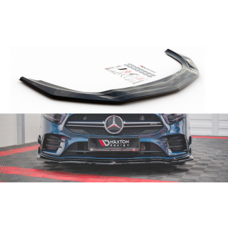 Maxtondesign Frontlippe V.1 für Mercedes Benz A-Klasse W177 A35 AMG schwarz hochglanz