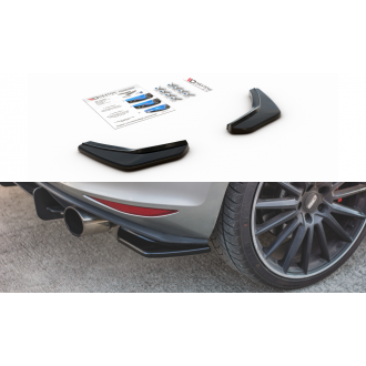 Maxtondesign Diffusor Erweiterung li/re für Volkswagen Golf MK7|Golf 7 GTI schwarz hochglanz
