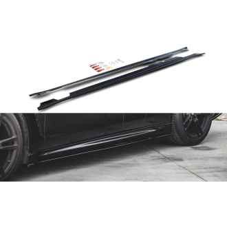 Maxtondesign Seitenschweller für Porsche Panamera 970 Turbo Facelift schwarz hochglanz