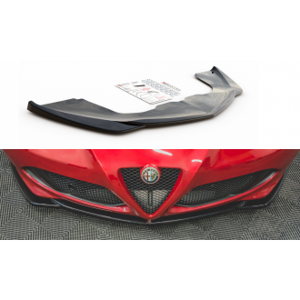 Maxtondesign Frontlippe für Alfa Romeo 4C schwarz hochglanz