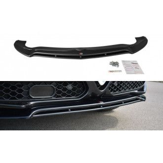 Maxtondesign Frontlippe für Alfa Romeo Stelvio schwarz hochglanz