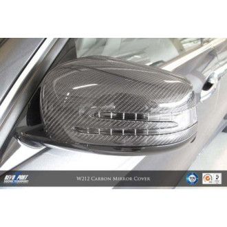 RevoZport Carbon Spiegelkappen für Mercedes Benz E-Klasse W212 direkter Ersatz alle W212 Modelle