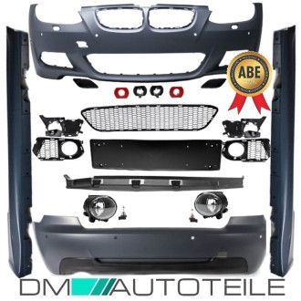 DM Autoteile Komplettset Bodykit + Nebel passt für BMW 3er E92 E93 Coupe,Cabrio Serie & mit M-Paket