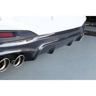 3DDesign Carbon Heckdiffusor Typ 2 passend für BMW G30 mit M-Paket