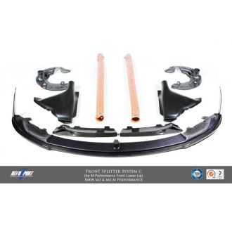 RevoZport Carbon Frontlippe für BMW 3er|4er F80|F82|F83 M3|M4 Komplettsystem C inkl. Brems-Kühlung