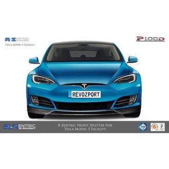 RevoZport Carbon Frontlippe für Tesla Model S Facelift "R-Zentric"